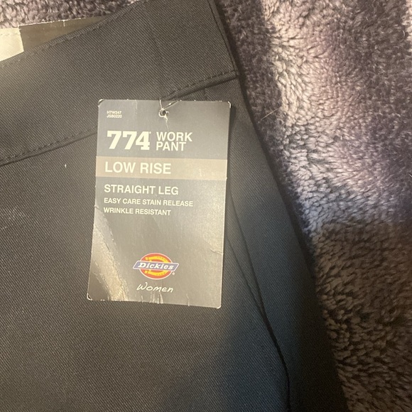 Dickies women low rise 774 work pants 18 Tall - Picture 3 of 5